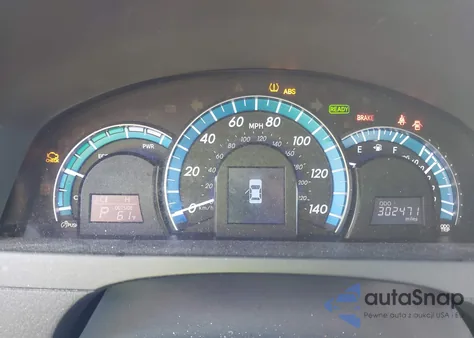 2012 Toyota Camry Hybrid Le z USA, uszkodzony, nr VIN 4T1BD1FK7CU010917